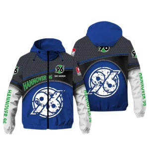 Hannover 96  Bundesliga Windbreaker Jacket SPO208030, Gift For Fan Hannover 96  - Blue