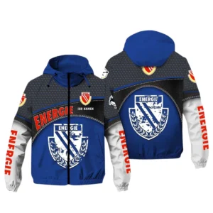 FC Energie Cottbus  Bundesliga Windbreaker Jacket SPO208043, Gift For Fan FC Energie Cottbus  - Blue
