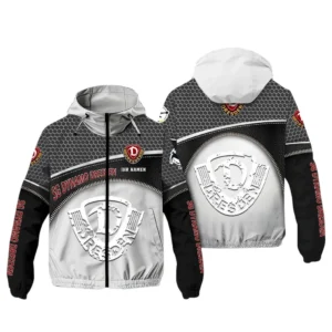 SG Dynamo Dresden Bundesliga Windbreaker Jacket SPO208048, Gift For Fan SG Dynamo Dresden - White