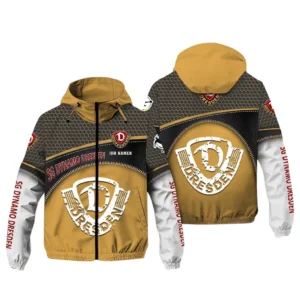 SG Dynamo Dresden Bundesliga Windbreaker Jacket SPO208048, Gift For Fan SG Dynamo Dresden - Khaki