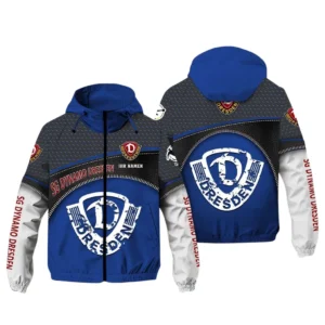 SG Dynamo Dresden Bundesliga Windbreaker Jacket SPO208048, Gift For Fan SG Dynamo Dresden - Blue