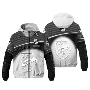 SC Verl Bundesliga Windbreaker Jacket SPO208049, Gift For Fan SC Verl - White