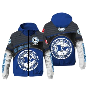Arminia Bielefeld Bundesliga Windbreaker Jacket SPO208051, Gift For Fan Arminia Bielefeld - Blue