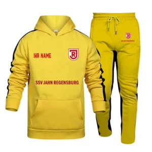 SSV Jahn Regensburg Bundesliga Hoodie Sweatpants Set SPO216004, Gift For Fan SSV Jahn Regensburg - Yellow-Black