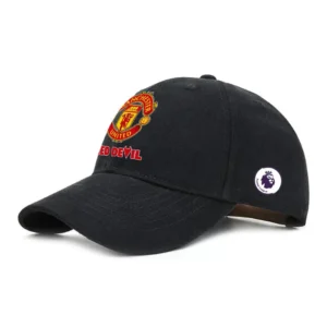 Manchester United EPL Classic Cap SPO2220006, Gift For Fan Manchester United - Black