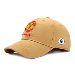 Manchester United EPL Classic Cap SPO2220006, Gift For Fan Manchester United - Yellow