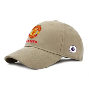 Manchester United EPL Classic Cap SPO2220006, Gift For Fan Manchester United - Khaki