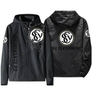 SV Elversberg Bundesliga Windbreaker Jacket SPO416027, Gift For Fan SV Elversberg - Black