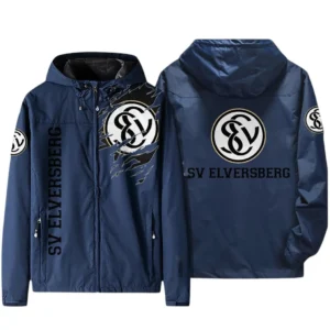 SV Elversberg Bundesliga Windbreaker Jacket SPO416027, Gift For Fan SV Elversberg - Navy