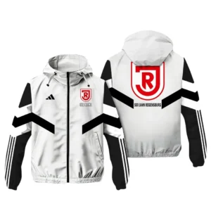 SSV Jahn Regensburg Bundesliga Adidas Windbreaker Jacket SPO916031, Gift For Fan SSV Jahn Regensburg - White