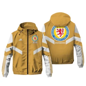 Eintracht Braunschweig Bundesliga Adidas Windbreaker Jacket SPO916034, Gift For Fan Eintracht Braunschweig - Khaki