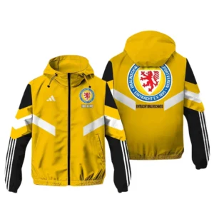 Eintracht Braunschweig Bundesliga Adidas Windbreaker Jacket SPO916034, Gift For Fan Eintracht Braunschweig - Yellow