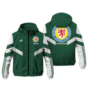 Eintracht Braunschweig Bundesliga Adidas Windbreaker Jacket SPO916034, Gift For Fan Eintracht Braunschweig - Green