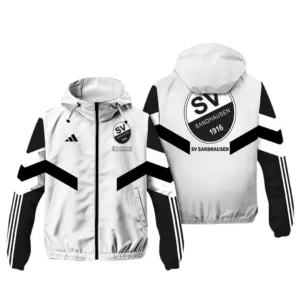 SV Sandhausen Bundesliga Adidas Windbreaker Jacket SPO916038, Gift For Fan SV Sandhausen - White