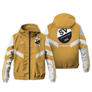 SV Sandhausen Bundesliga Adidas Windbreaker Jacket SPO916038, Gift For Fan SV Sandhausen - Khaki