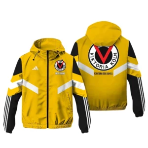 FC Viktoria Koln  Bundesliga Adidas Windbreaker Jacket SPO916042, Gift For Fan FC Viktoria Koln  - Yellow