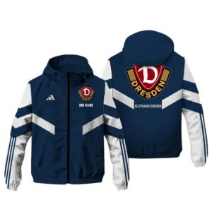 SG Dynamo Dresden Bundesliga Adidas Windbreaker Jacket SPO916047, Gift For Fan SG Dynamo Dresden - Navy