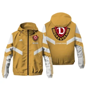 SG Dynamo Dresden Bundesliga Adidas Windbreaker Jacket SPO916047, Gift For Fan SG Dynamo Dresden - Khaki