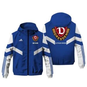 SG Dynamo Dresden Bundesliga Adidas Windbreaker Jacket SPO916047, Gift For Fan SG Dynamo Dresden - Blue