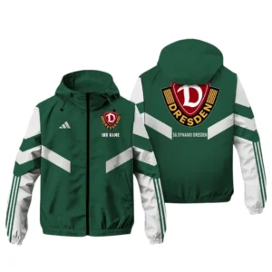 SG Dynamo Dresden Bundesliga Adidas Windbreaker Jacket SPO916047, Gift For Fan SG Dynamo Dresden - Green