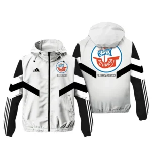 Hansa Rostock Bundesliga Adidas Windbreaker Jacket SPO916050, Gift For Fan Hansa Rostock - White
