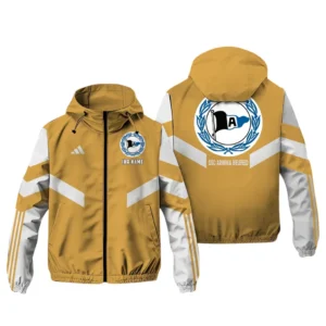 Arminia Bielefeld Bundesliga Adidas Windbreaker Jacket SPO916053, Gift For Fan Arminia Bielefeld - Khaki