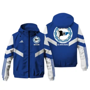 Arminia Bielefeld Bundesliga Adidas Windbreaker Jacket SPO916053, Gift For Fan Arminia Bielefeld - Blue