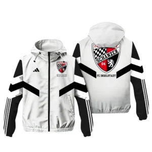FC Ingolstadt 04 II Bundesliga Adidas Windbreaker Jacket SPO916054, Gift For Fan FC Ingolstadt 04 II - White