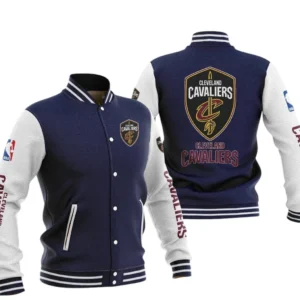 Cleveland Cavaliers Baseball Jacket NBA82210125017 - Gift For Fan Cleveland Cavaliers -Navy