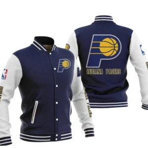 Indiana Pacers Baseball Jacket NBA82210125023 - Gift For Fan Indiana Pacers -Navy
