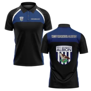 West Bromwich Albion Polo Shirt Classic Style Black EPL22042525477