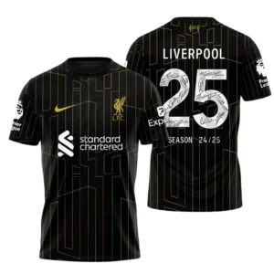 Liverpool T-Shirt Premier League Champions 2025 Unisex Shirts EPL38050525117