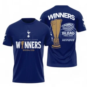Tottenham Hotspur T-Shirt Champions UEFA Europa 2025 EPL81052225485