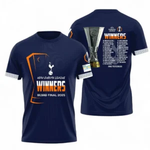Tottenham Hotspur T-Shirt Champions UEFA Europa 2025 EPL81052225486