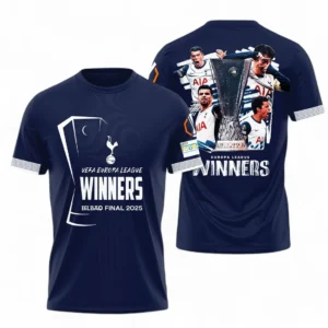 Tottenham Hotspur T-Shirt Champions UEFA Europa 2025 EPL81052225489