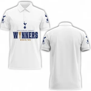 Tottenham Hotspur Polo Shirt Champions UEFA Europa 2025 EPL81052225495