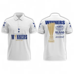 Tottenham Hotspur Polo Shirt Champions UEFA Europa 2025 EPL81052225496