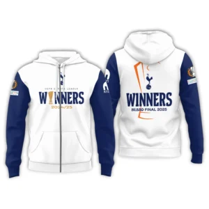 Tottenham Hotspur Zipper Hoodie Champions UEFA Europa 2025 EPL81052225666