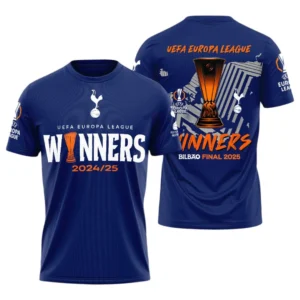 Tottenham Hotspur T-Shirt UEFA Europa League Champion 2025 EPL82052225333