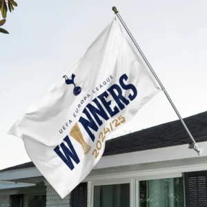 Tottenham Hotspur 3D House Flags UEFA Europa League Champion 2025 EPL82052225897