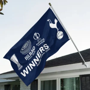 Tottenham Hotspur 3D House Flags UEFA Europa League Champion 2025 EPL82052225898
