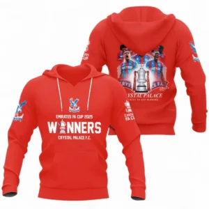 Crystal Palace Hoodie Champions FA Cup 2025 FA02052025670