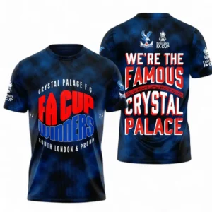 Crystal Palace T-Shirt Champions FA Cup 24-25 FA02052025677