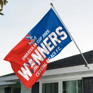 Crystal Palace Flags Champions FA Cup 24-25 FA02052125000