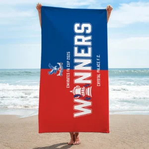 Crystal Palace Beach Towel Champions FA Cup 24-25 FA02052125006