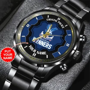 Crystal Palace Stainless Steel Watch Champions FA Cup 24-25 FA02052125010
