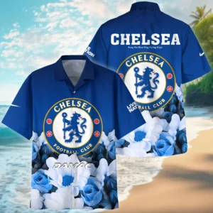 Chelsea Hawaiian Shirt Premier League 2025 Print All The Way, Gift For Fan Chelsea HVN1001CH05072025HAW