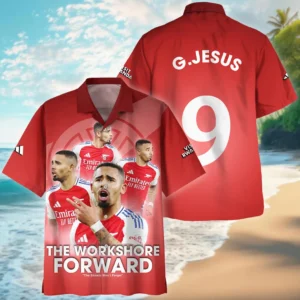Gabriel Jesus Hawaiian Shirt Premier League 2025 Gift For Fan Gabriel Jesus HVN1003GJ05122025HAW