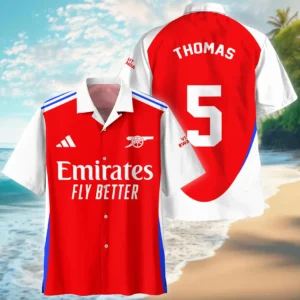 Thomas Partey Hawaiian Shirt Premier League 2025 For Fan Thomas Partey HVN1010ATP05162025