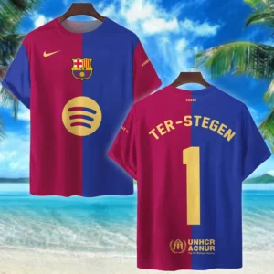Marc-Andre ter Stegen T-Shirt La Liga 2025 For Fan Marc-Andre ter Stegen HVN1010BMAS05162025